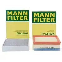 MANN Filter-Set BMW 1er F20 F21 2er F22 F23 3er F30-34 4er F32-36 N47 B37 B47