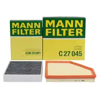 MANN Filter-Set BMW 1er F20 F21 2er F22 F23 3er F30-34 4er F32-36 B48 B58