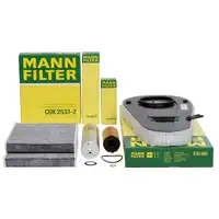 MANN Filter-Set 4-tlg BMW 5er F10 F11 518d 136 PS + 520d 163 PS B47