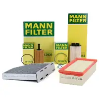 MANN Filter-Set 4-tlg VW Golf 5 Touran AUDI A3 8P SEAT Leon Toledo 3 Octavia 2 1.9/2.0 TDI