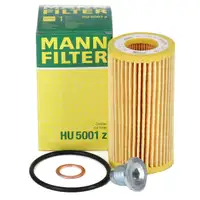 MANN HU5001Z Ölfilter + Schraube FORD Focus 4 MK4 Kuga 3 MK3 Transit Tourneo 1.5 EcoBlue