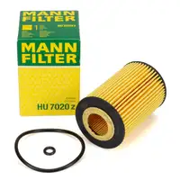 MANN HU7020z Ölfilter AUDI A3 A4 A6 SEAT SKODA VW Golf 7 Passat 1.6/2.0 TDI