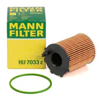 MANN HU7033Z Ölfilter CITROEN C3 C4 OPEL Crossland Grandland PEUGEOT 208 301 308 508 1.6D