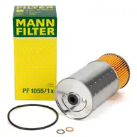 MANN PF1055/1X Ölfilter MERCEDES-BENZ 123 W123 S123 T1 B601 B602 T2/L OM615 OM616 OM617