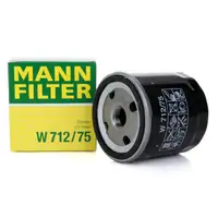 MANN W712/75 Ölfilter OPEL Astra G H Corsa C Meriva A Signum Vectra C Zafira A B