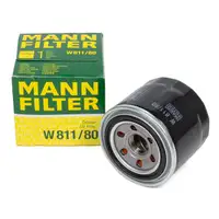 MANN W811/80 Ölfilter KIA Sportage 2 3 4 CEED HYUNDAI i30 i40 HONDA Civic 6 SMART 1.4-3.5