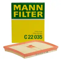 MANN C22035/1 Luftfilter AUDI A1 8X A3 8V Q2 SEAT SKODA VW Golf 7 Polo Up 1.0 TSI