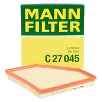 MANN C27045 Luftfilter BMW F20/21 120/125i M140i F30-34 320-340i F32-36 420-440i