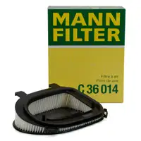 MANN C36014 Luftfilter BMW X3 F25 18/20/30 d X5 E70 30/40 d F15 25 d X6 E71 30/40 d