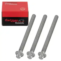 3x METZGER Schraube Injektor für BMW F20 F21 F45 F46 X2 F39 MINI B37 13537805256