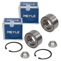 2x MEYLE 3147500000 Radlager Satz BMW 1er E81-88 3er E46 E90-93 Z3 Z4 hinten 33416762317