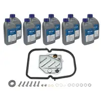 MEYLE 0141351600/XK Getriebefilter Satz 722.3 4-Gang + 10L Getriebeöl MERCEDES C-/E-Klasse