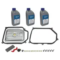 MEYLE 1001350014 Getriebefilter Satz AG4 4-Gang + 3L Getriebeöl VW Golf 3 4 Sharan T4 A3