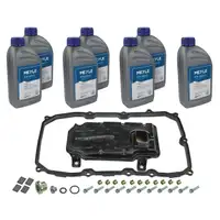 MEYLE 1001350108 Getriebefilter Satz 0C8 8-Gang + 7L Getriebeöl AUDI Q7 Cayenne VW Touareg