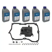 MEYLE 1001350120 Getriebefilter Satz AQ450 8-Gang + 5L Getriebeöl VW Arteon 2.0 TSI