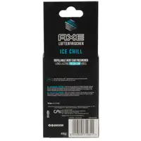 AXE Aluminium Refillable Vent Lufterfrischer Innenraumduft ICE CHILL 44g nachfüllbar