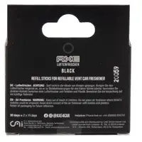 AXE Nachfüllpack für REFILLABLE VENT Lufterfrischer Autoduft Innenraumduft BLACK 2 Stück