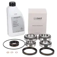 Reparatursatz Hinterachsdifferential HAA350 HAA450 + 1L ORIGINAL Öl VW Golf 5 Passat B6 A3