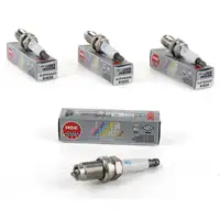 4x NGK 91629 SIZFR6A6D Zündkerze für VW Passat B6 B7 Touran 1T 1.4TSI/EcoFuel/Multifuel