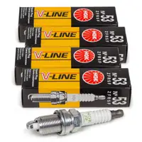 4x NGK 94301 Zündkerze V-LINE 53 OPEL Agila A Astra G H Insignia A Corsa C D Vectra C