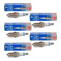 5x NGK 1640 LL7 LPG7 LPG Laser Line 7 Zündkerze für LPG / CNG Gasbetrieb Flüssiggas