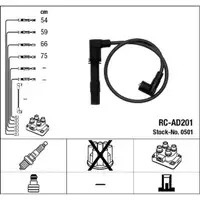 NGK 0501 RC-AD201 Zündkabelsatz Zündleitungssatz