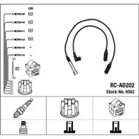 NGK 0502 RC-AD202 Zündkabelsatz Zündleitungssatz