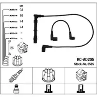 NGK 0505 RC-AD205 Zündkabelsatz Zündleitungssatz