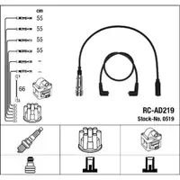 NGK 0519 RC-AD219 Zündkabelsatz Zündleitungssatz