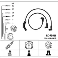 NGK 0616 RC-FD521 Zündkabelsatz Zündleitungssatz