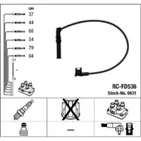 NGK 0631 RC-FD536 Zündkabelsatz Zündleitungssatz