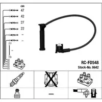 NGK 0642 RC-FD548 Zündkabelsatz Zündleitungssatz