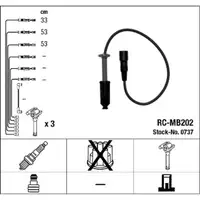 NGK 0737 RC-MB202 Zündkabelsatz Zündleitungssatz