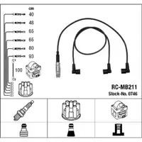 NGK 0746 RC-MB211 Zündkabelsatz Zündleitungssatz