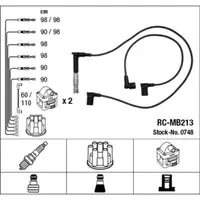 NGK 0748 RC-MB213 Zündkabelsatz Zündleitungssatz