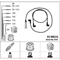 NGK 0751 RC-MB216 Zündkabelsatz Zündleitungssatz