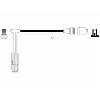 NGK 0755 RC-MB220 Zündkabelsatz Zündleitungssatz