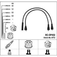 NGK 0772 RC-OP402 Zündkabelsatz Zündleitungssatz