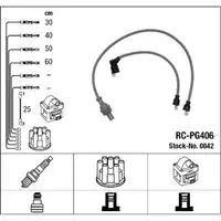 NGK 0842 RC-PG406 Zündkabelsatz Zündleitungssatz