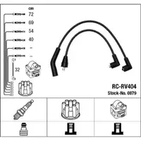 NGK 0879 RC-RV404 Zündkabelsatz Zündleitungssatz