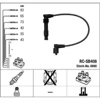 NGK 0898 RC-SB408 Zündkabelsatz Zündleitungssatz