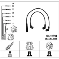 NGK 0355 RC-ES1201 Zündkabelsatz Zündleitungssatz