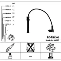 NGK 44225 RC-RN1308 Zündkabelsatz RENAULT Clio 2 2.0 16V Sport 169/179 PS 8200334440