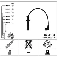 NGK 44231 RC-LC1101 Zündkabelsatz FIAT Croma 154 LANCIA Thema 834 2000 16V / Turbo