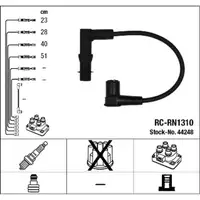 NGK 44248 RC-RN1310 Zündkabelsatz RENAULT Laguna 2 Megane 1 2.0 16V IDE 8200122243