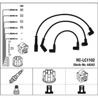 NGK 44242 RC-LC1102 Zündkabelsatz LANCIA Dedra (835_) 2.0 i.e. 113 PS ab 10.1994 7791456