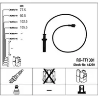 NGK 44259 RC-FT1301 Zündkabelsatz ALFA ROMEO 155 (167_) 2.0 16V Turbo Q4 7733566