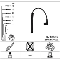 NGK 44330 RC-RN1312 Zündkabelsatz RENAULT Clio 2 Kangoo Twingo 1 2 1.2 8200805133