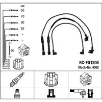 NGK 4062 RC-FD1208 Zündkabelsatz FORD Scorpio 2 Transit 2.0 114/115 PS