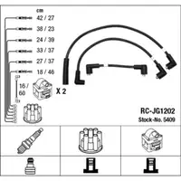 NGK 5409 RC-JG1202 Zündkabelsatz JAGUAR XJ 12 5.3 287 PS 05.1975-02.1993